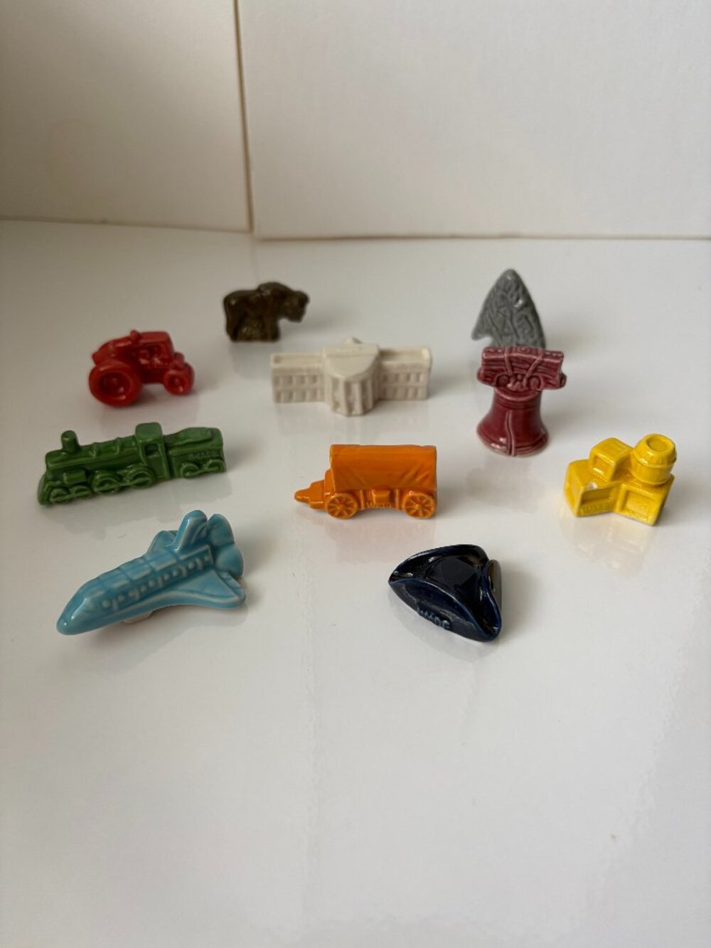 Wade Ceramic whimsies 10 piece American Heritage set